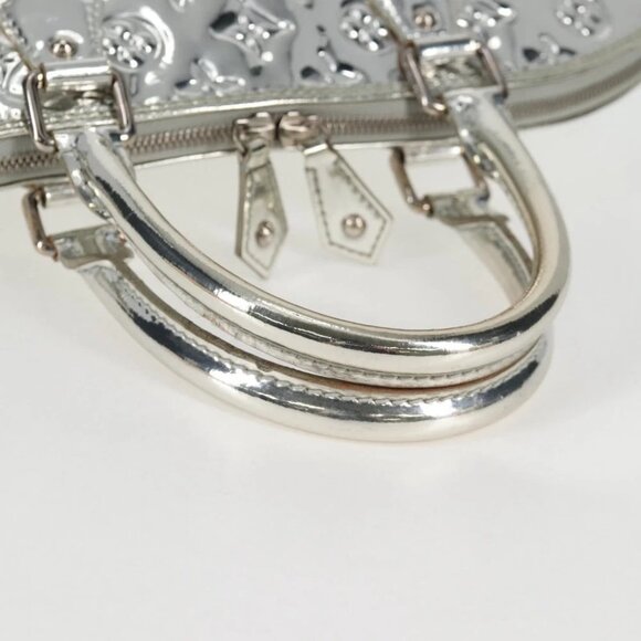 LOUIS VUITTON Monogram Miroir Alma GM Bag Silver Argent M95273 LV Auth 125593AV - Picture 7 of 15